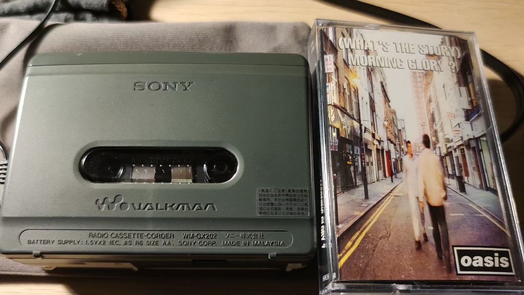 [图]【菌的 Tape】Oasis - Wonderwall [(What's the Story) Morning Glory? 荷兰版磁带] 外录