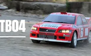 Скачать видео: Tamiya 田宫 tb04 三菱evo7 wrc 拉力rc遥控车