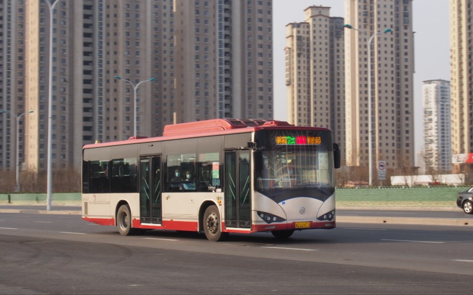 pov113 天津公交684路全程原速pov 大寺新家园公交站→解放南路公交站