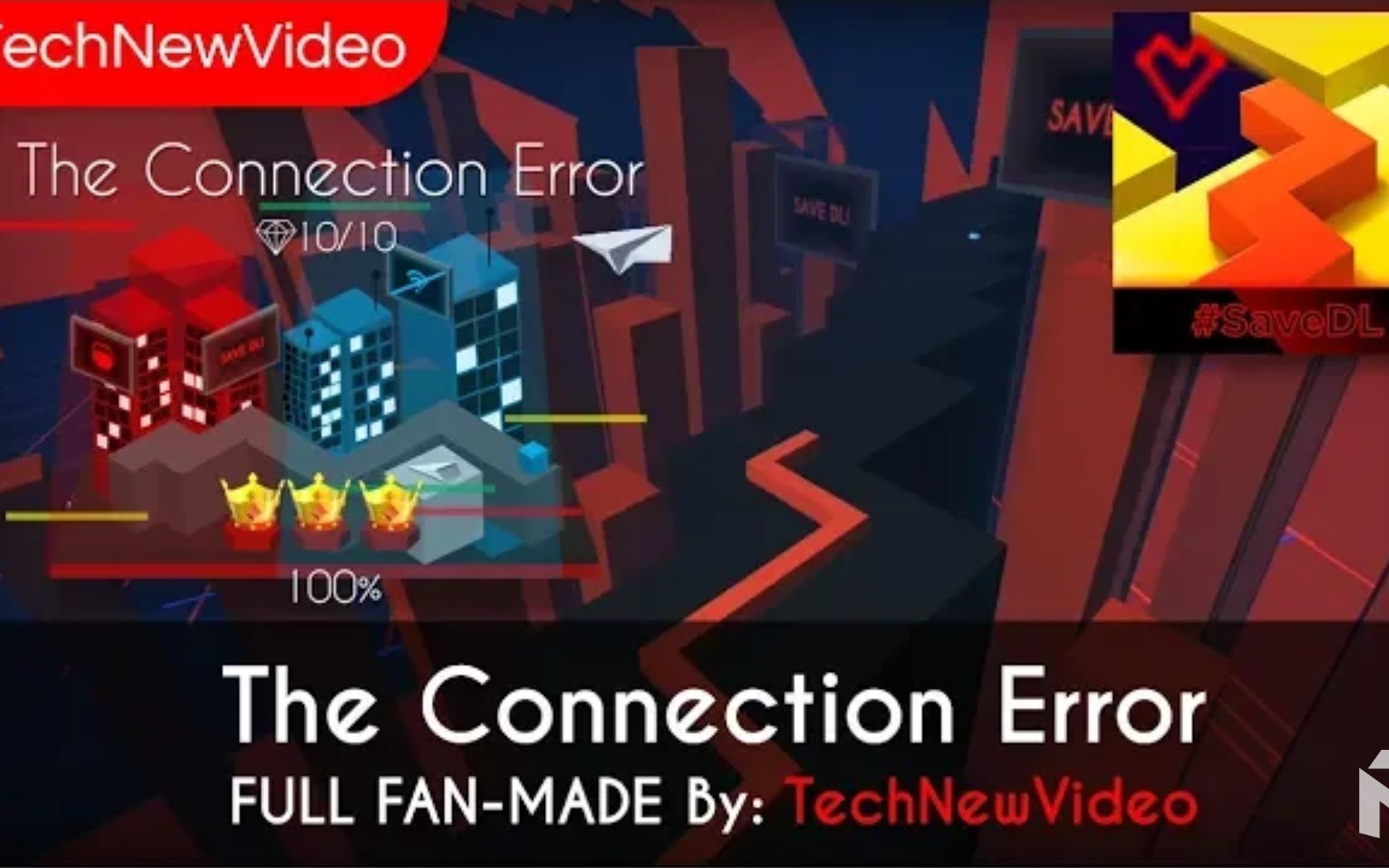 [图]【跳舞的线/饭制】连接失败 The Connection Error [TechNewVideo]