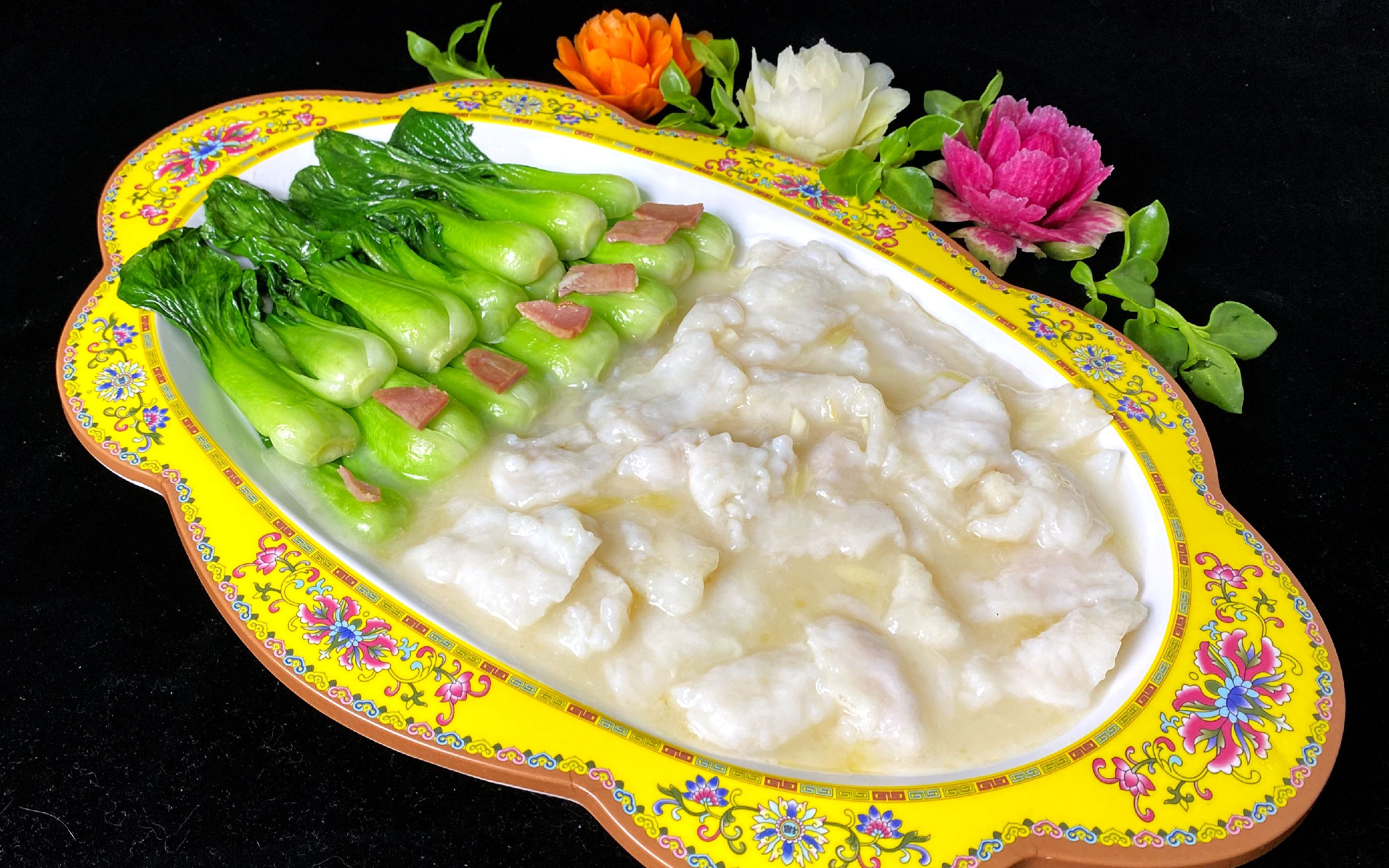 老师傅分享百年宫廷菜玉石青松,点出了很多知识点,学到就能用上