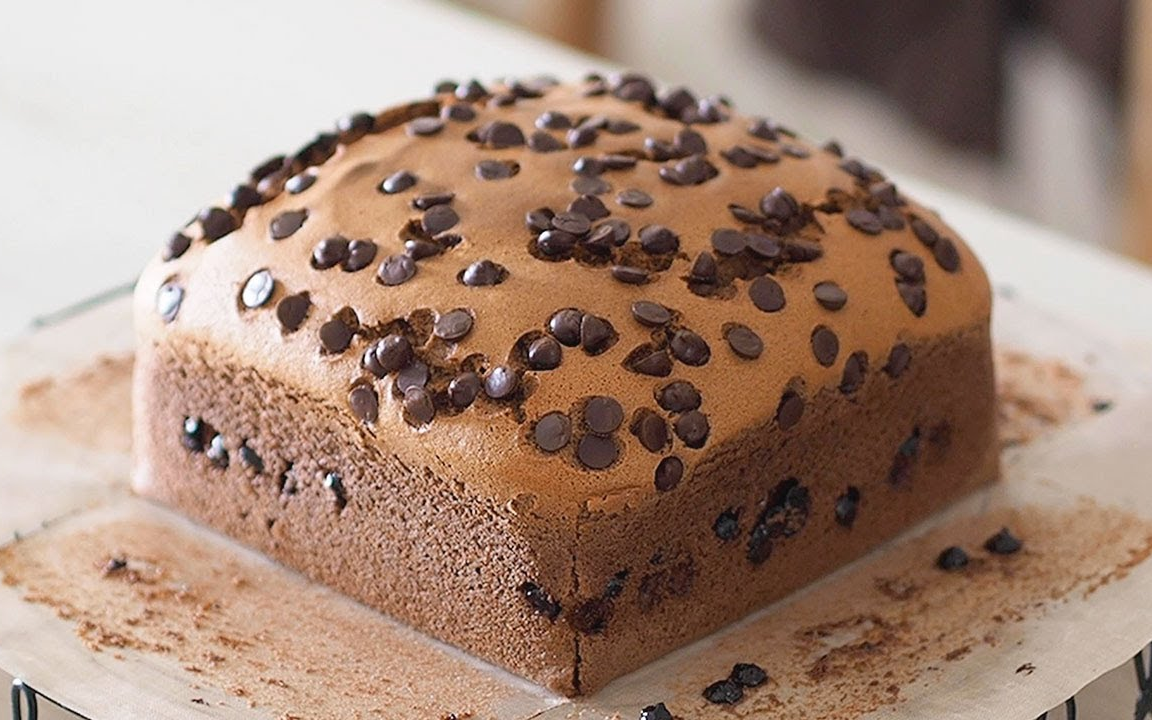 【moriricca】巧克力台湾古早蛋糕~|taiwanese castella with plenty