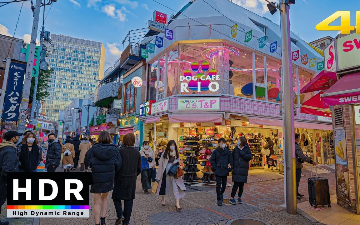 活动作品街景原宿橱窗购物日本东京2021