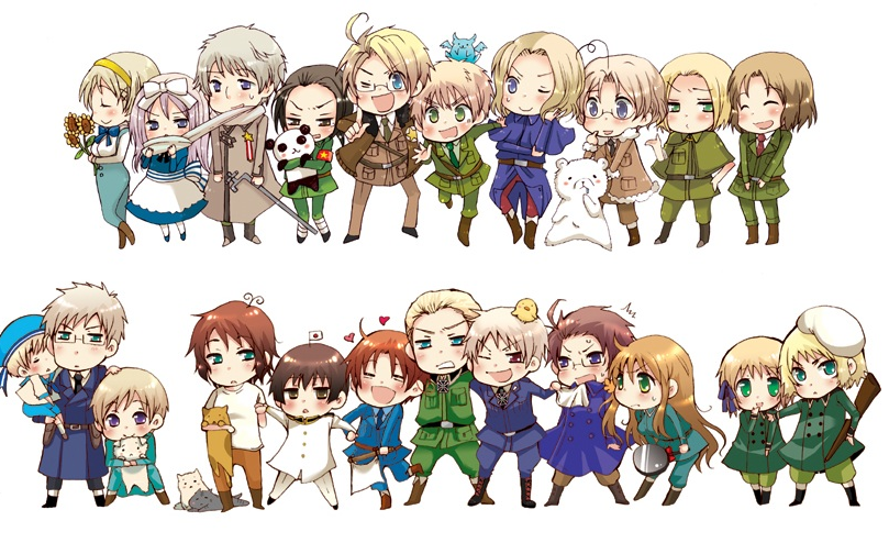 【aph/黑塔利亚】西配1—8话(720p / 西班牙语生肉)