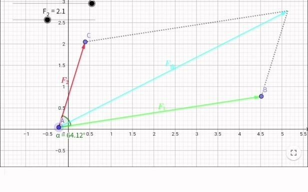 如何用GeoGebra做出物理动态交互课件2(手机端操作的演示效果)哔哩哔哩bilibili