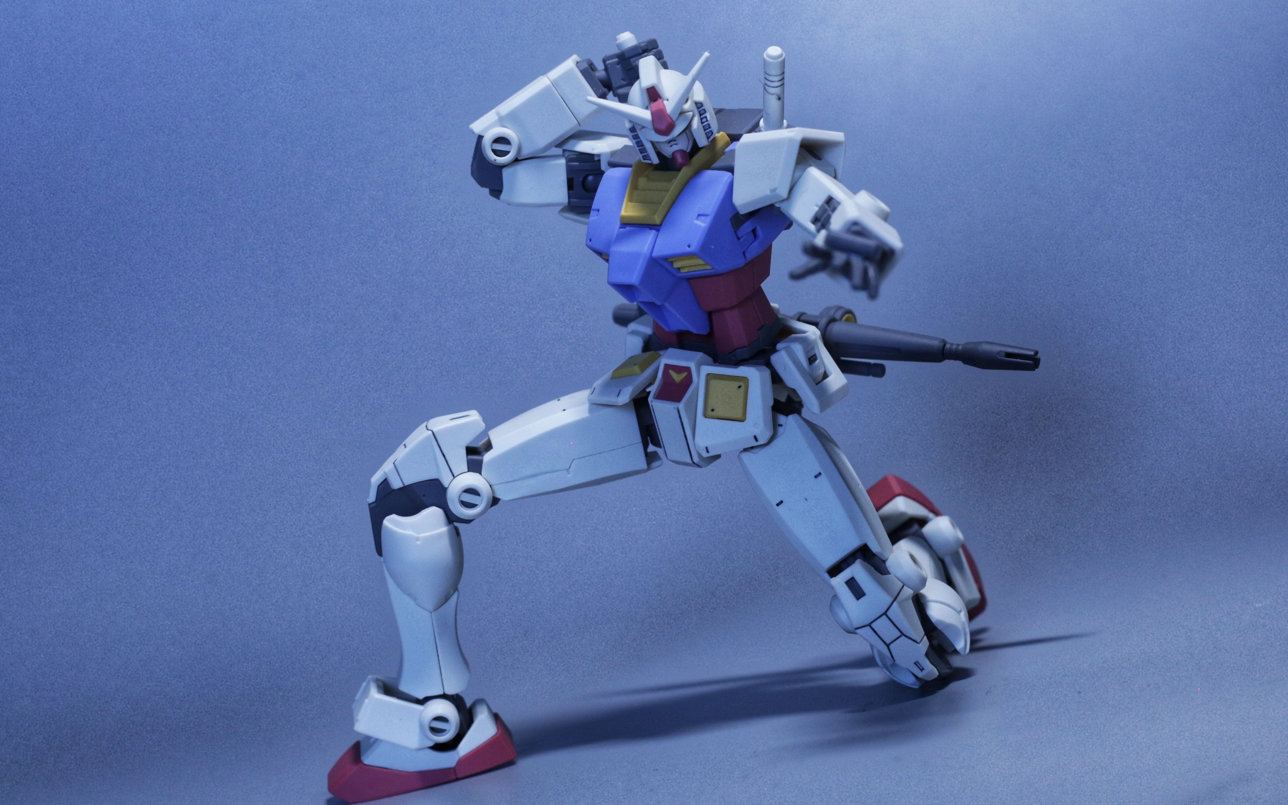 是时候给瞧不起hg模型的同学上一课了 超越全球版hg元祖高达评测_哔哩