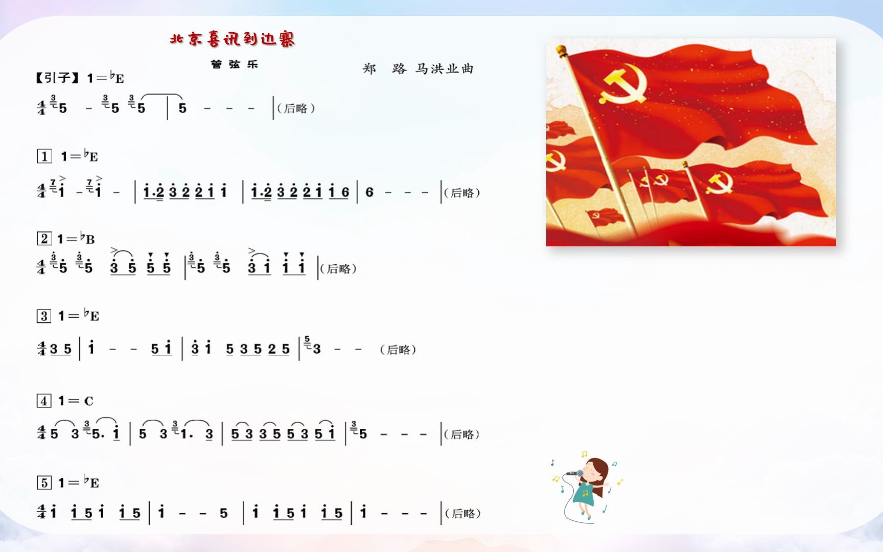 欣赏《北京喜讯到边寨》微课(人音版小学音乐五年级下册)哔哩哔哩bilibili