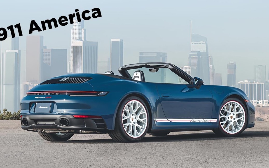 【新车设计】2023年美国保时捷911 carrera gts敞篷车--初见