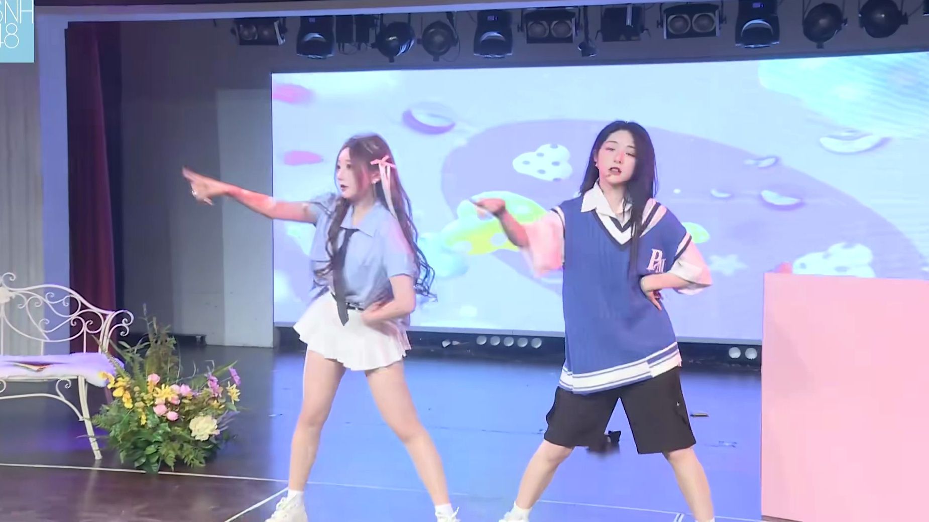 bej48庄雅雯×snh48周童玥《青涩的香蕉》