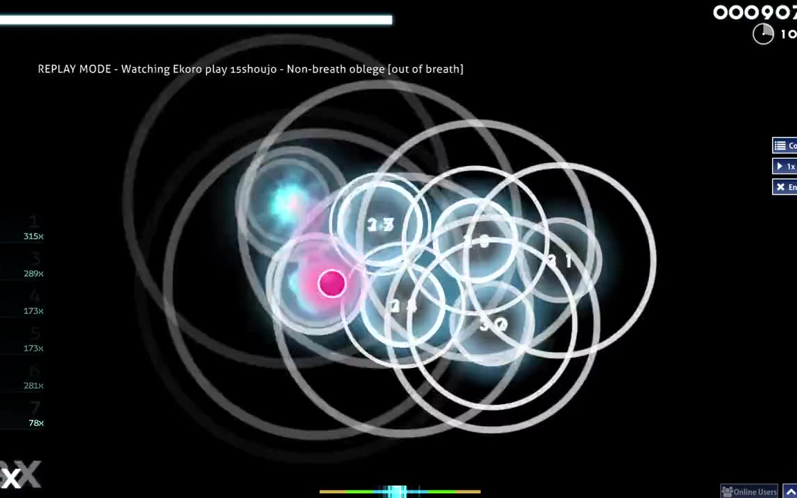 【osu】空前的ekoro挑战热潮OSU