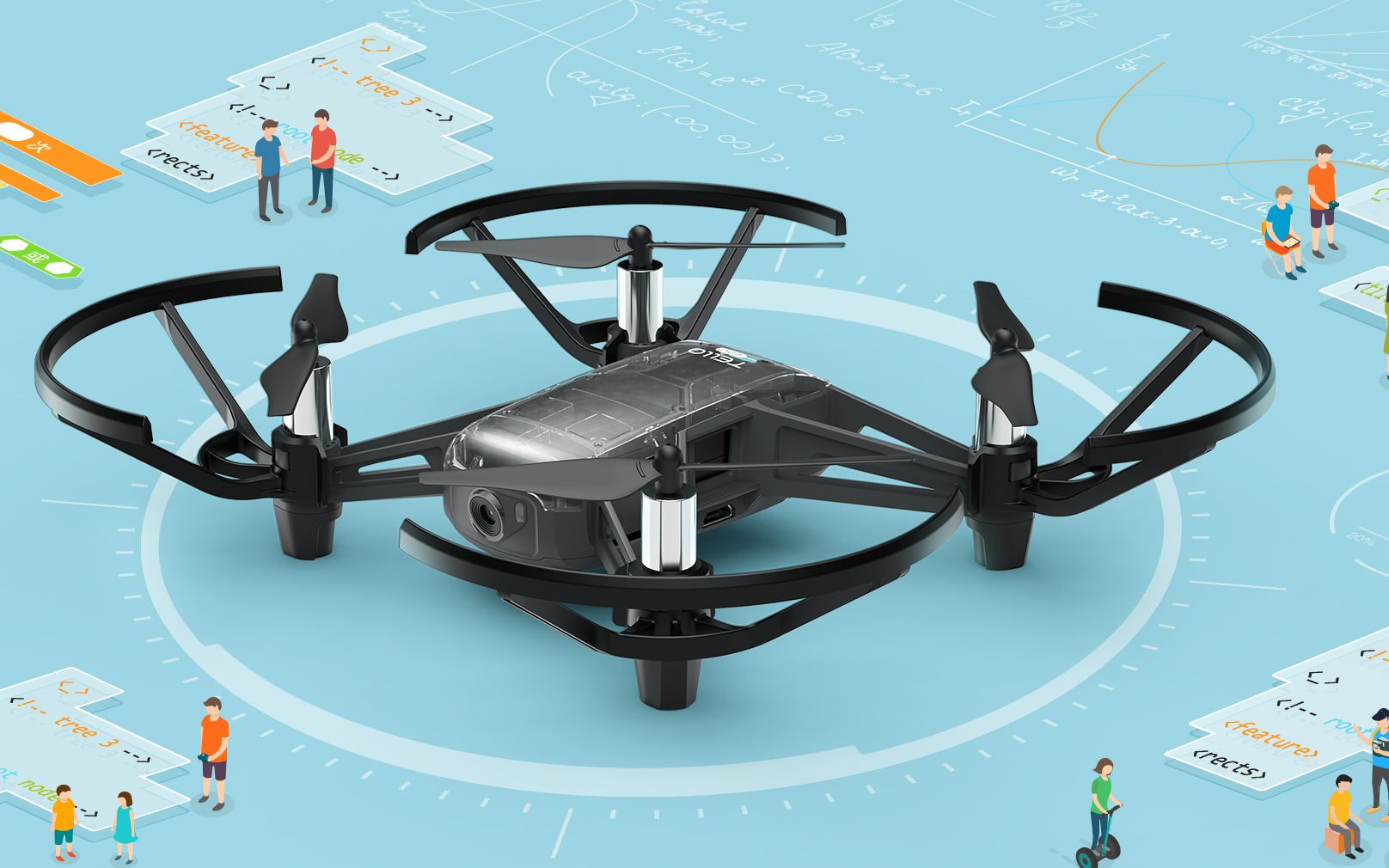 睿炽科技特洛telloedu可编程教育无人机python