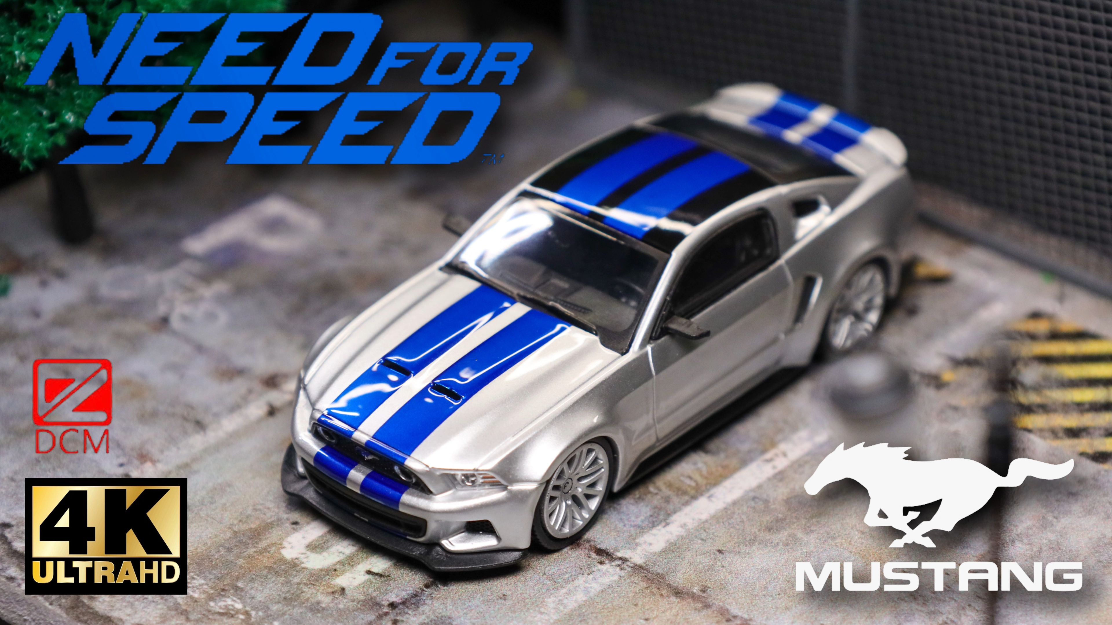 GDO x DCM 1:64  Need For Speed x Ford Mustang GT 2013 l Cinema Shot 4K Diecast哔哩哔哩bilibili