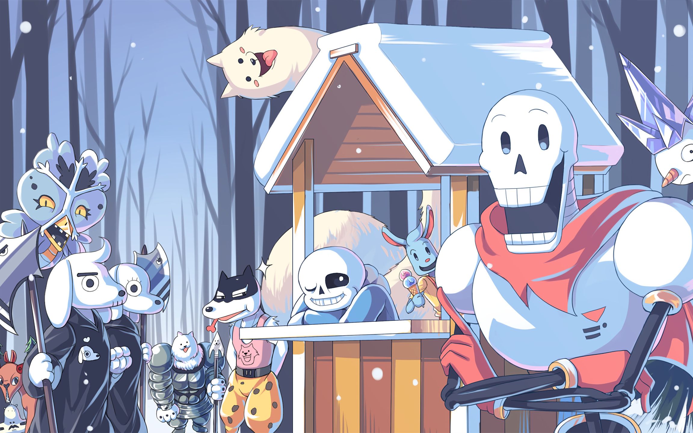 undertale壁纸 横屏图片