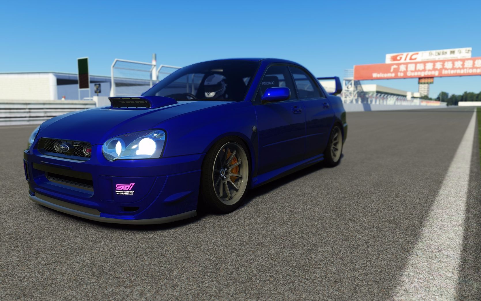 神力科莎8代斯巴鲁翼豹wrxstigdgic133284