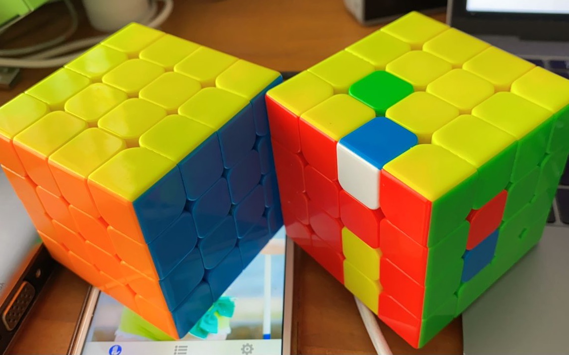 【东南西北】四阶魔方盲拧练习视频集