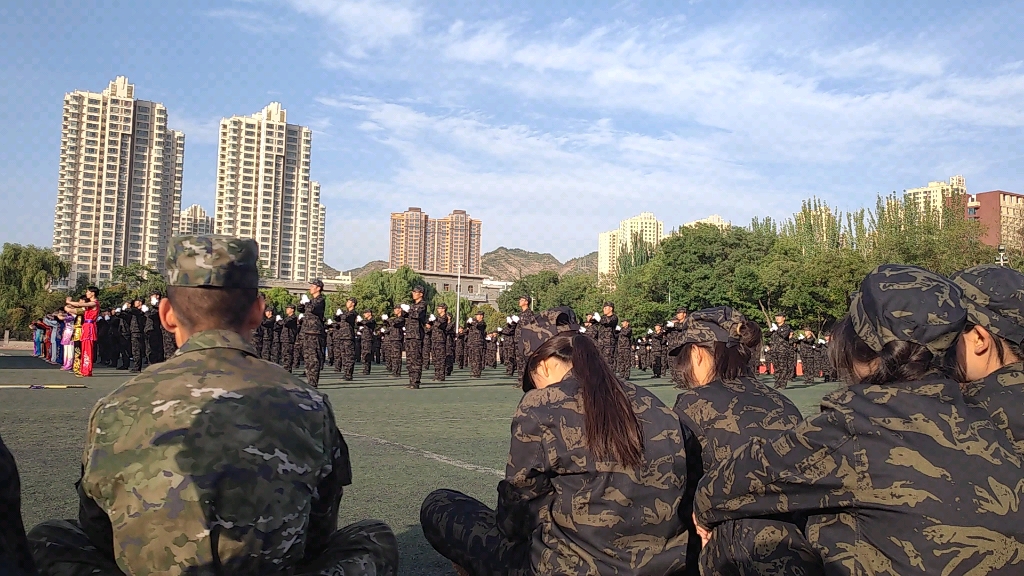 [图]西北师范大学2022级军训汇演