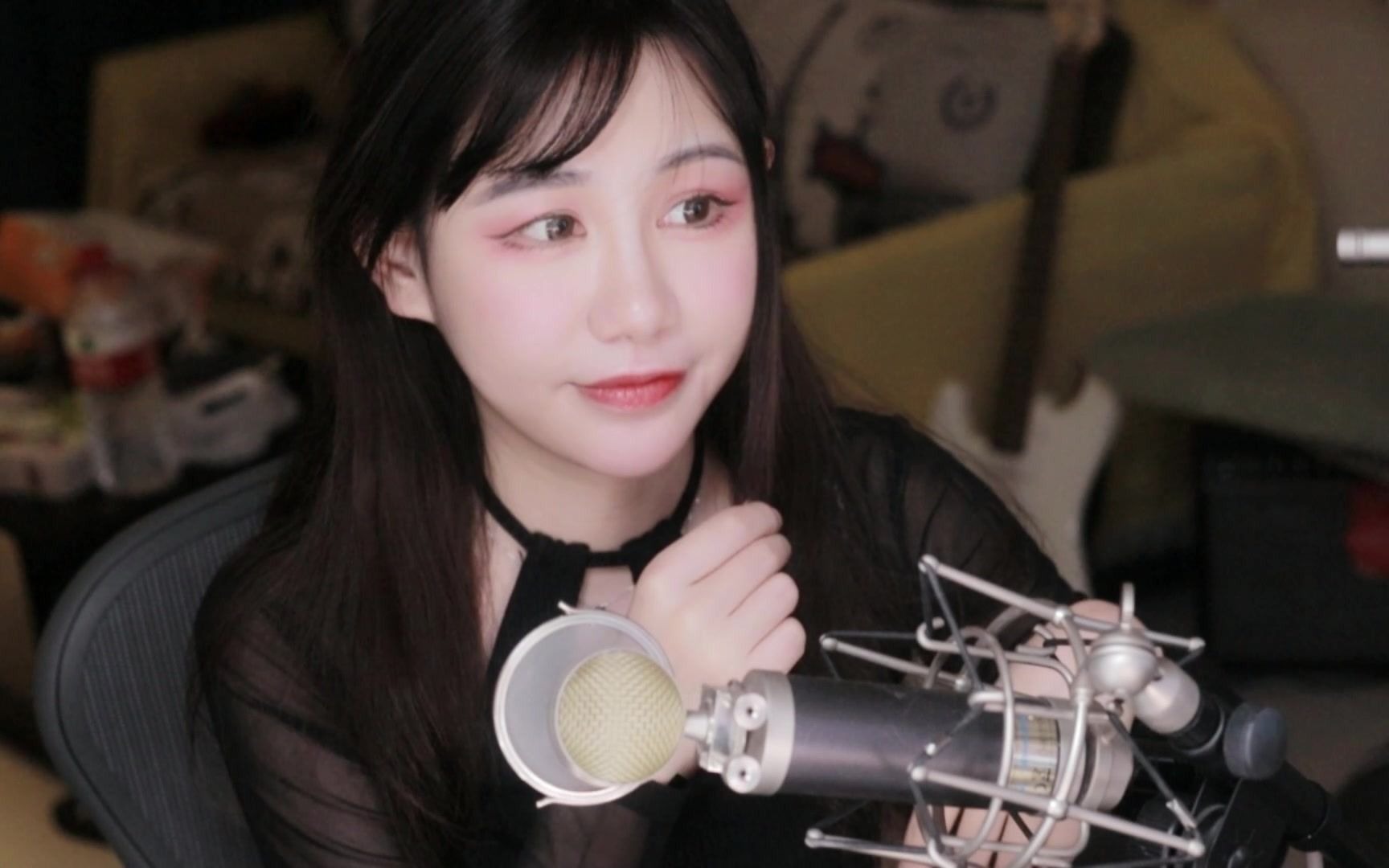 misa喵老师斗鱼二次元美女主播5.4直播ktv录像