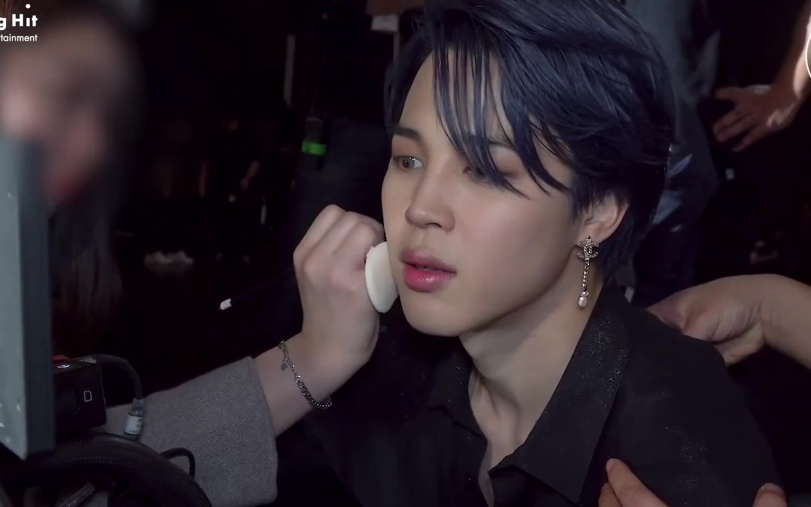 【朴智旻】black swan mv 中jimin的独舞表演behind!