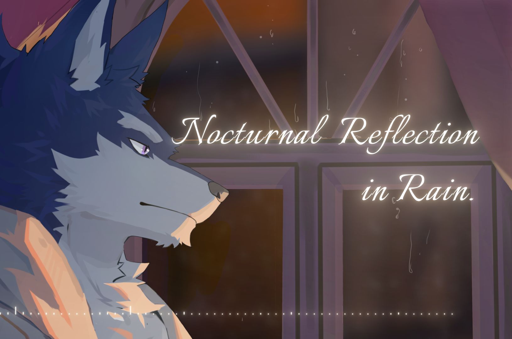 [图][原创印象曲]Nocturnal Reflection in Rain——夜晚，窗外雨声，思绪万千