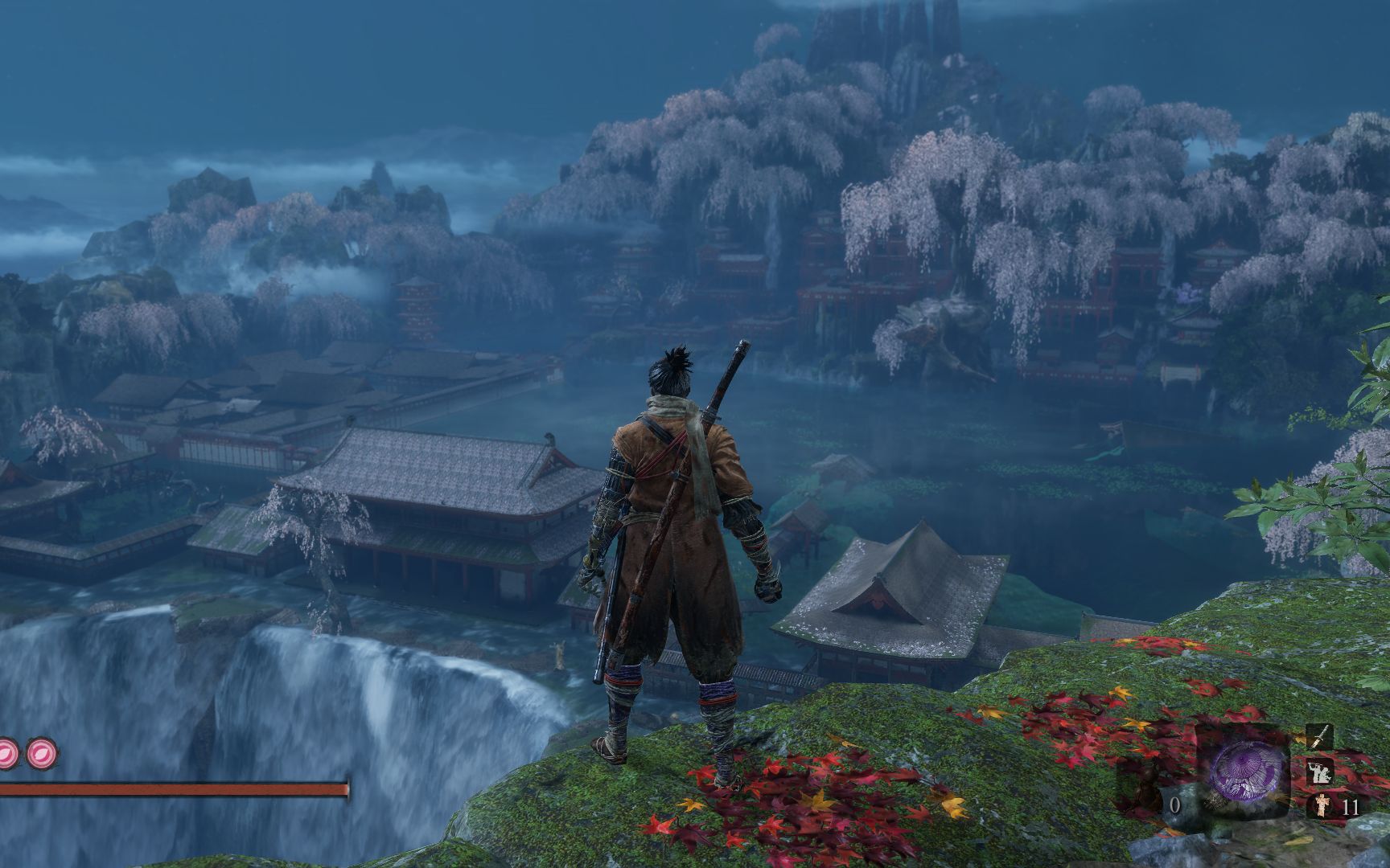 只狼一周目boss受苦录像源仙宫破戒僧