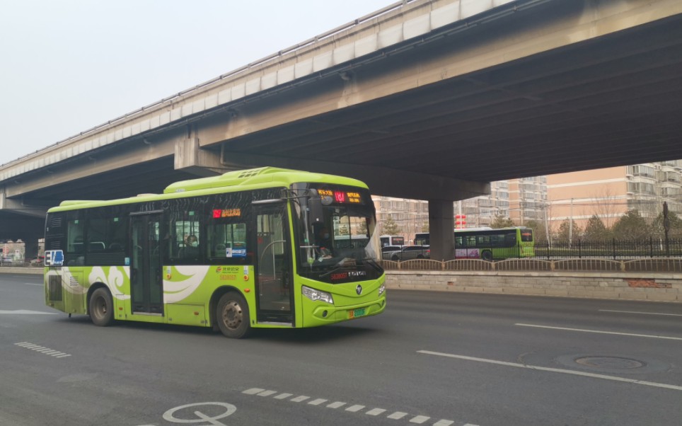 北京公交t87路黄村东大街东口掉头进站16:00班次发往通州北苑路口南