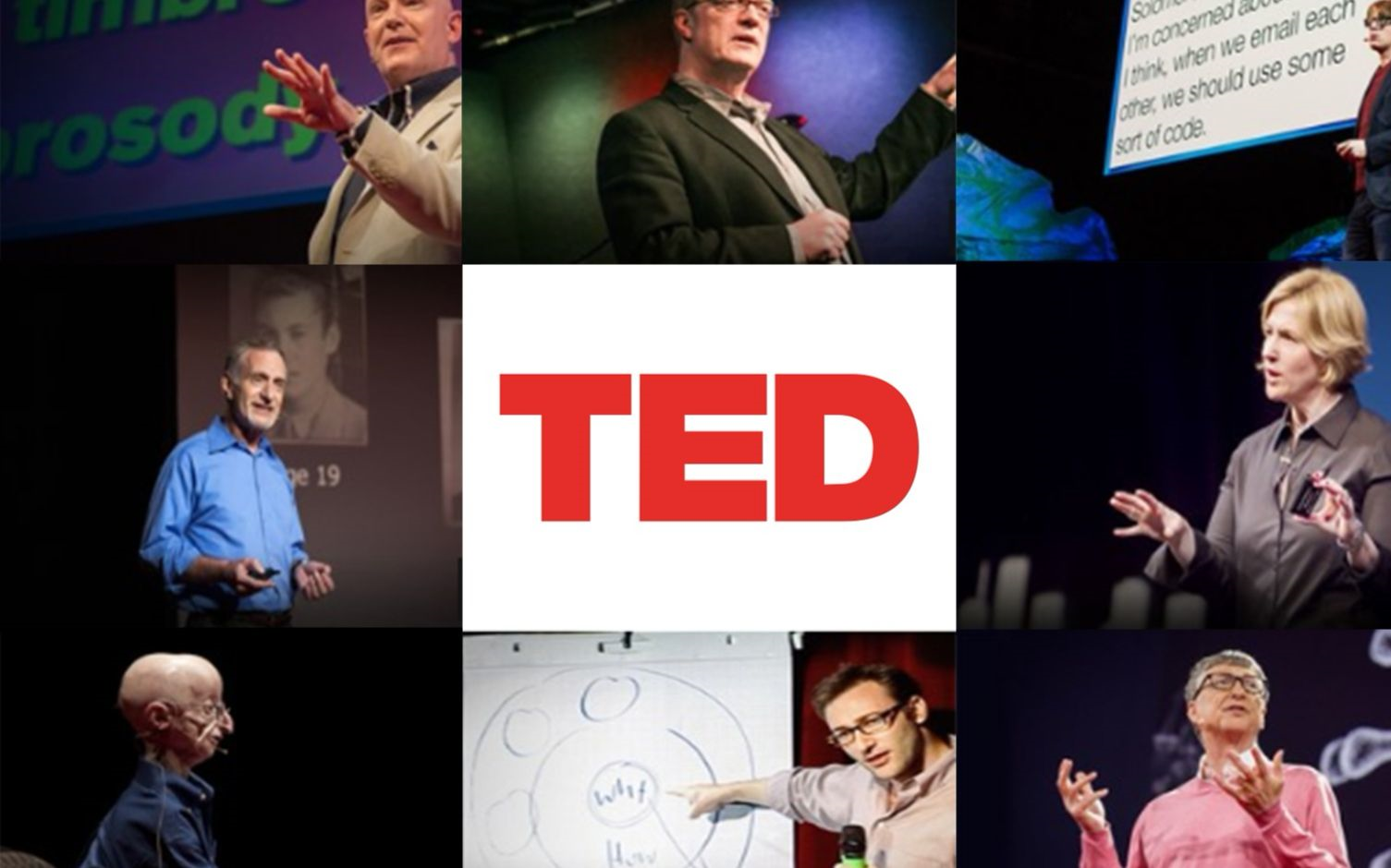 [图]【TED】建议全文背诵！TED播放量最高的十篇演讲