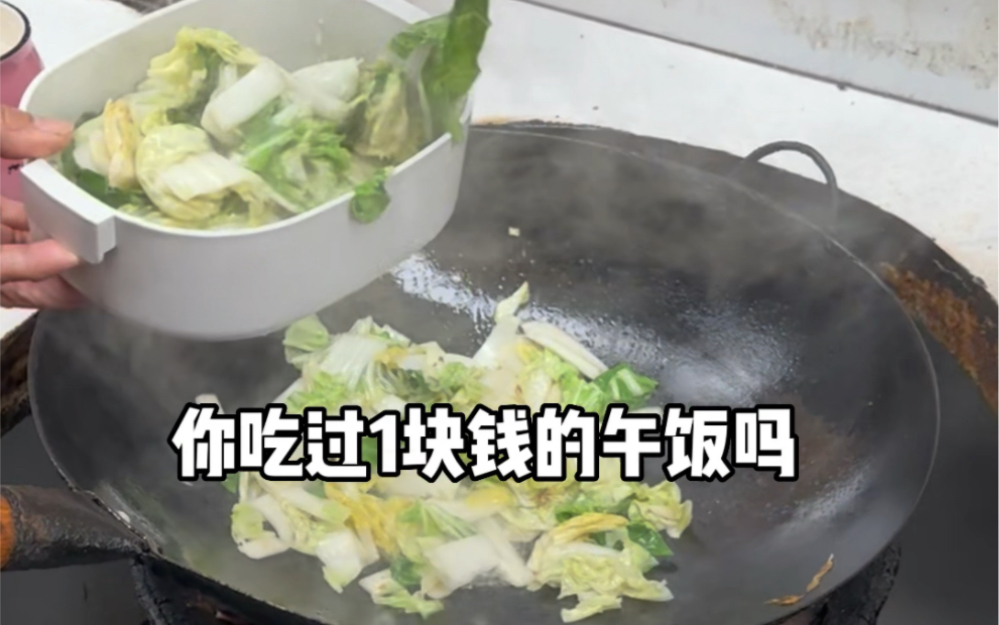 [图]你吃过一块钱的午饭吗？