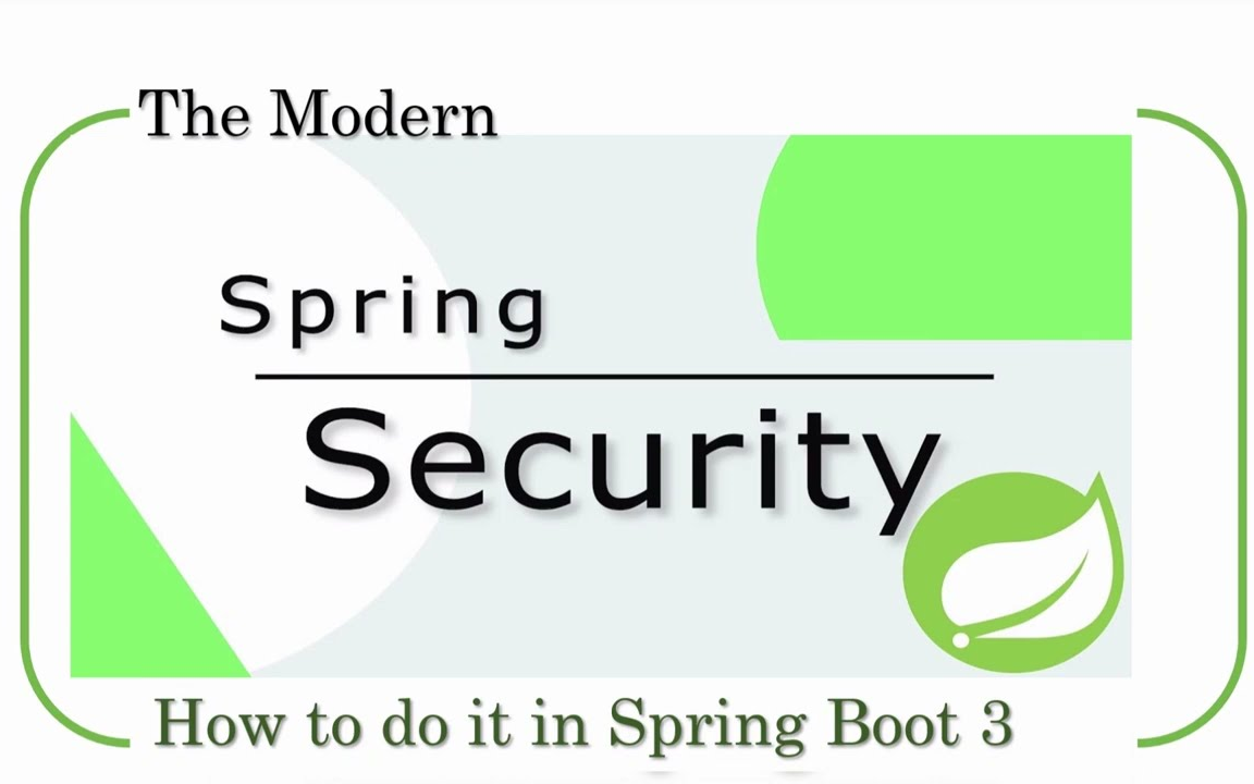 spring boot 3 security configuration