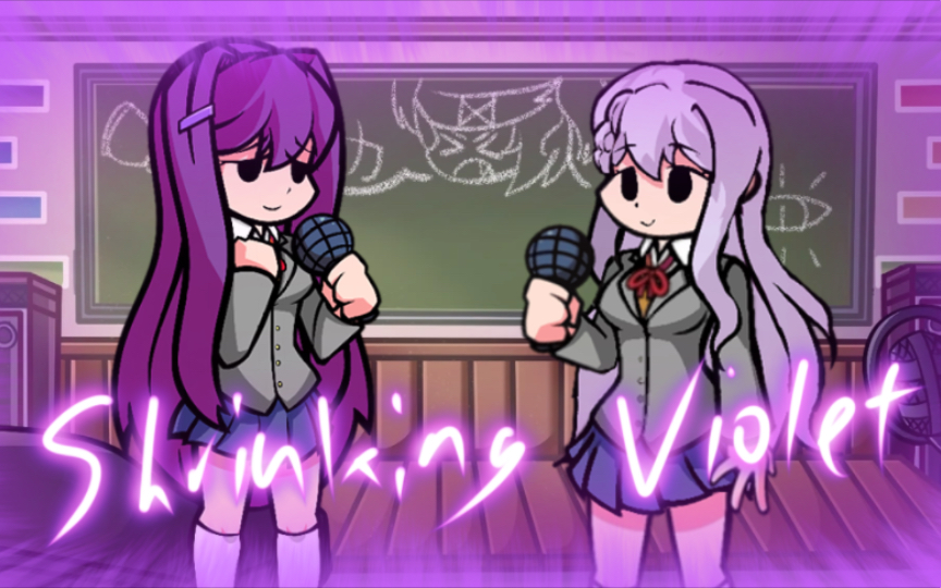 【fnf自制cover】shrinking violet但yuri和kotonoha