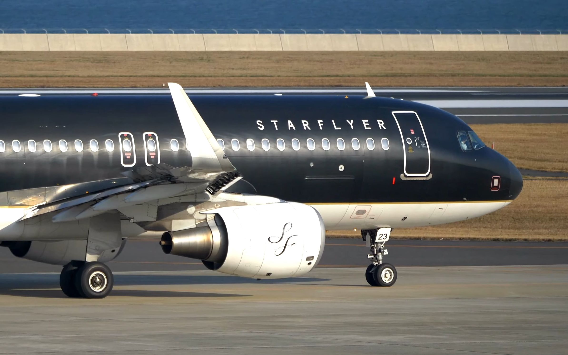 星悦航空空客a320-200 (ja23mc) 北九州【fairport】_哔哩哔哩_bili