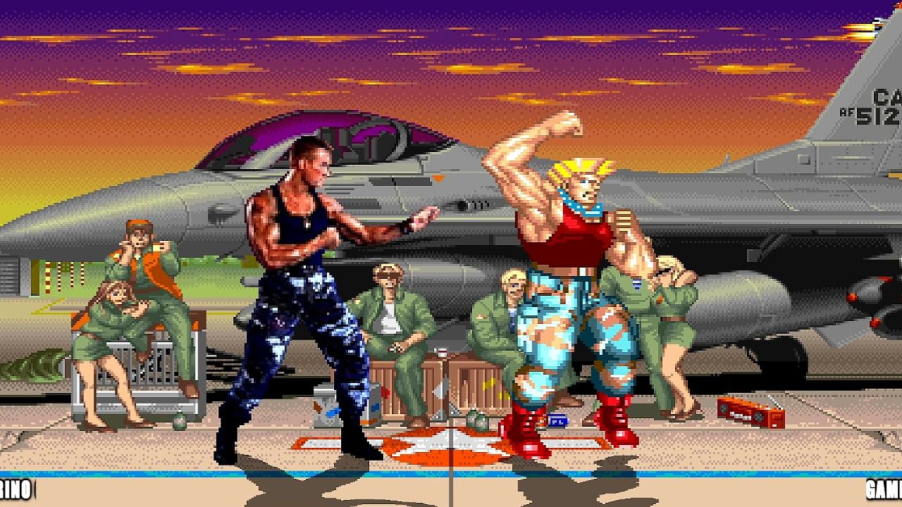 mugen - 真人古烈 vs 古烈