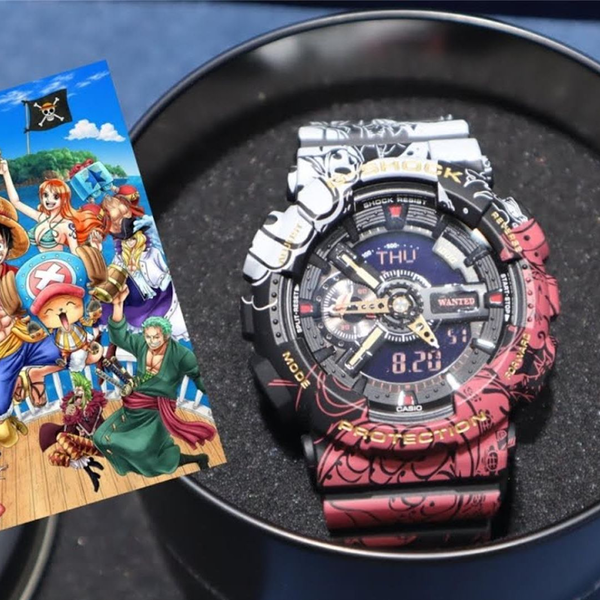 完整开箱日本版- 卡西欧Casio G-shock X One piece 海贼王限量版 