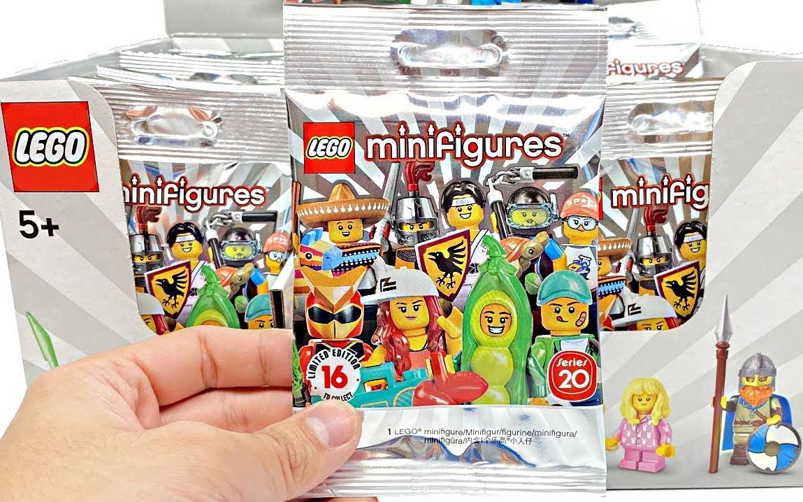 乐高lego71027人仔抽抽乐20季一箱60包连开评测