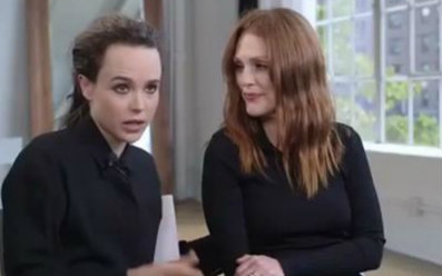 Ellen Page 和 Julianne Moore 为OUT杂志拍摄幕后哔哩哔哩bilibili