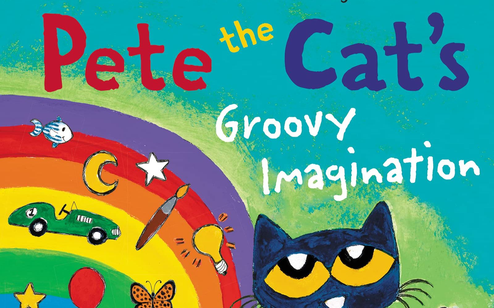 英语皮特猫之有趣的想象力petethecatsgroovyimagination儿童英语绘本