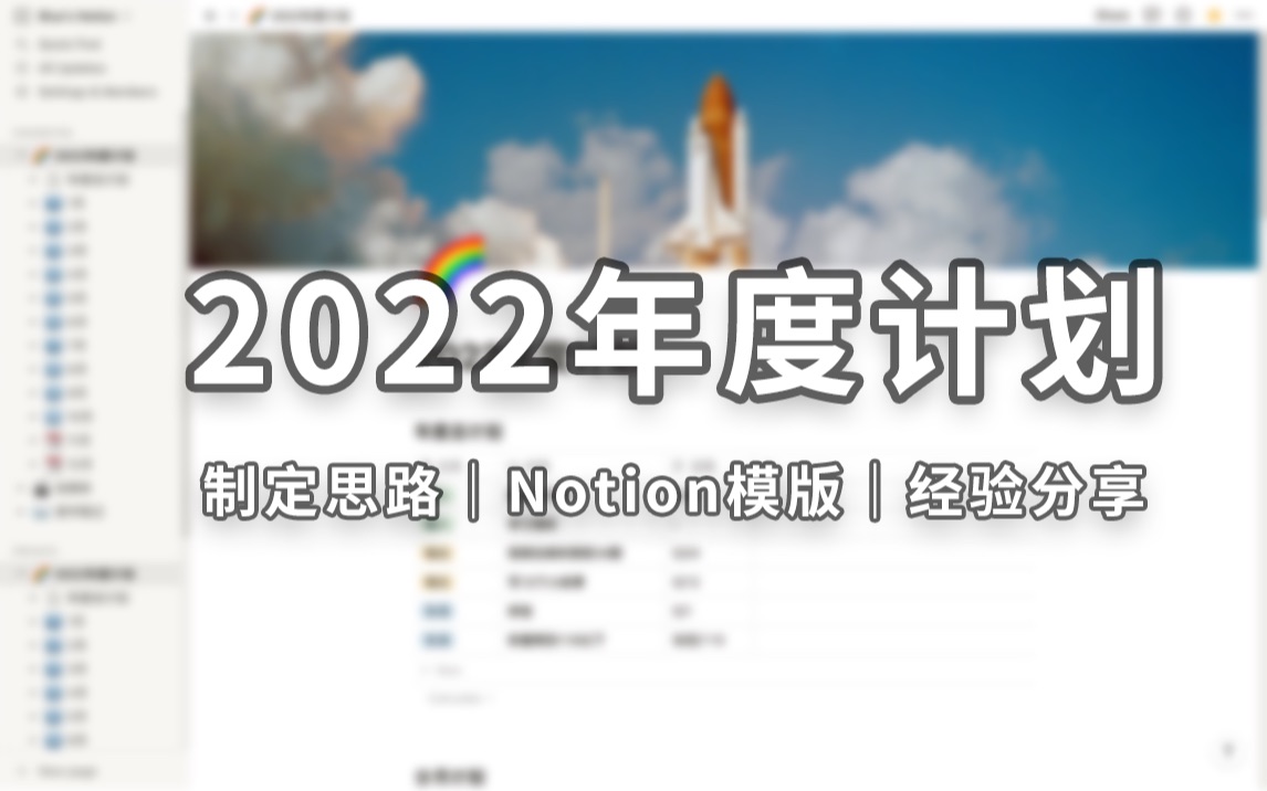 全网最简单但最实用的2022年度计划及制定思路哔哩哔哩bilibili