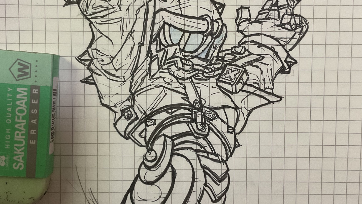 荒野乱斗斯图绘画