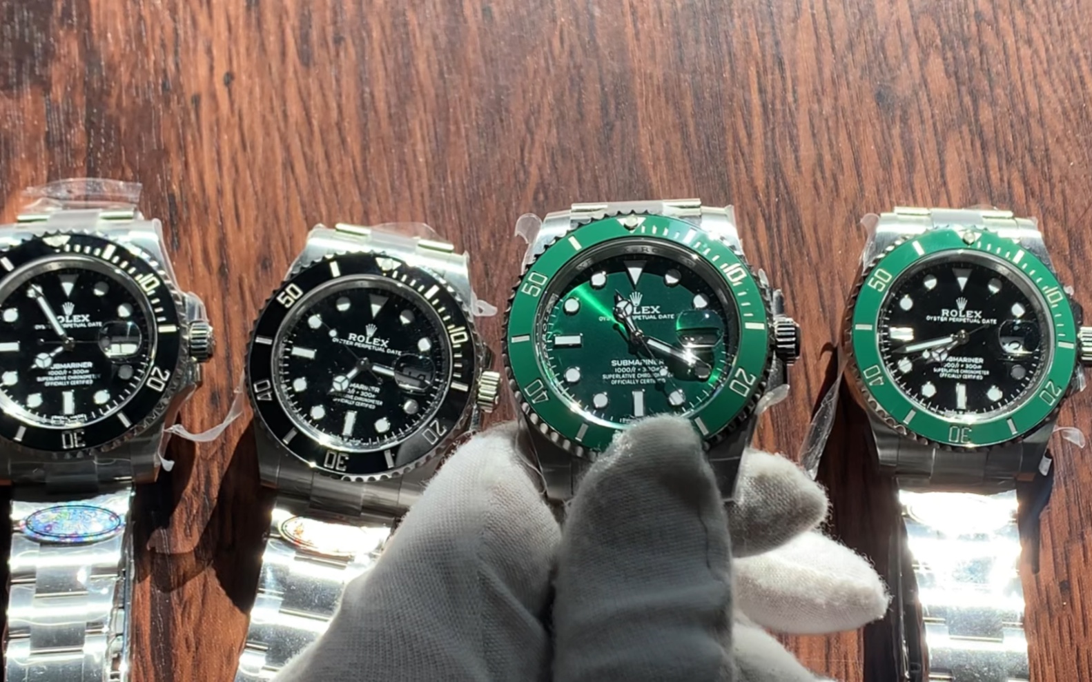 c厂劳力士绿水鬼对比c厂劳力士黑水鬼评测