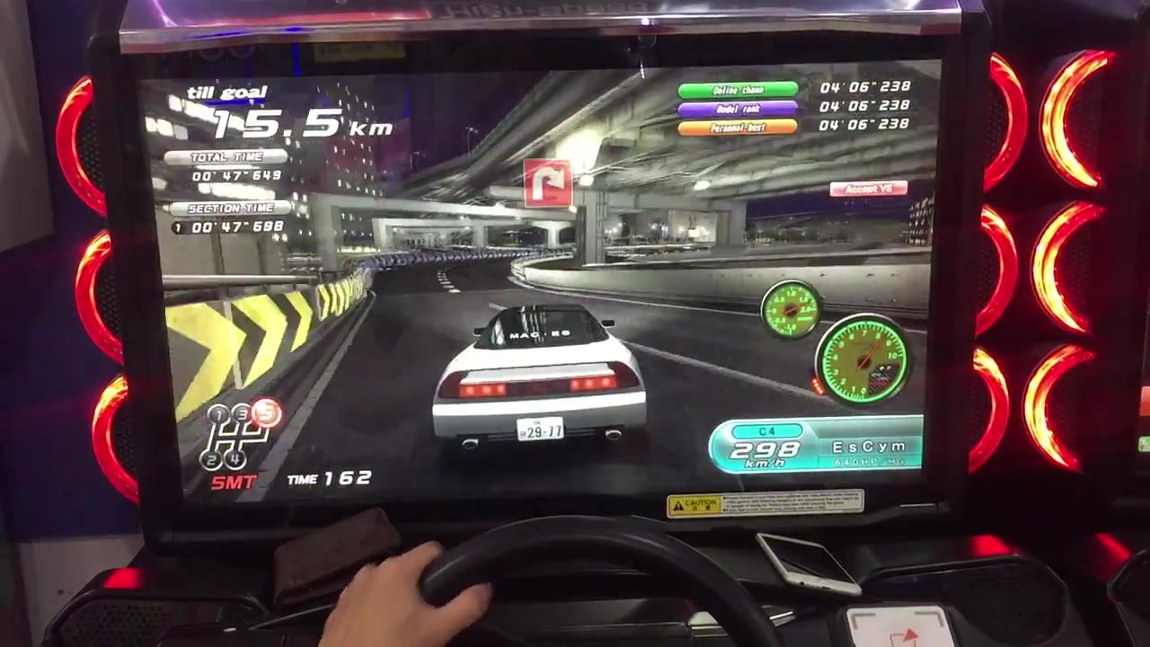 【湾岸5dx 】台湾之光陈耀明nsx神户随便打 406"088