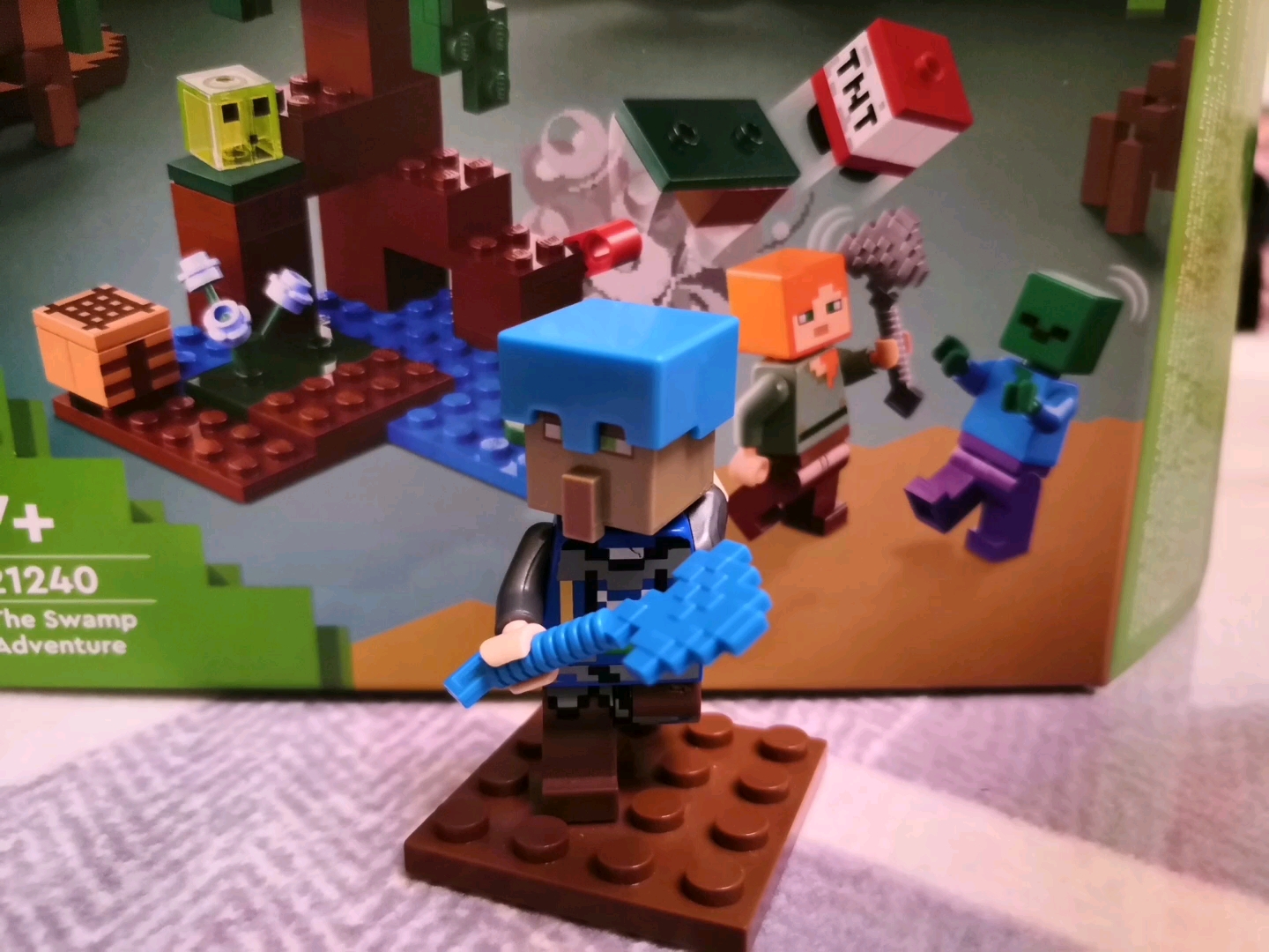 乐高我的世界moc烦村村民骑士