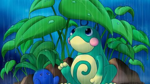 精灵宝可梦双打排位10 鼓掌和束缚 雨天和灭歌 哔哩哔哩