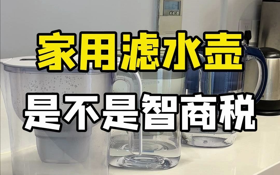 家用滤水壶,到底是不是在交智商税,王哥1分钟给你讲清楚!!哔哩哔哩bilibili