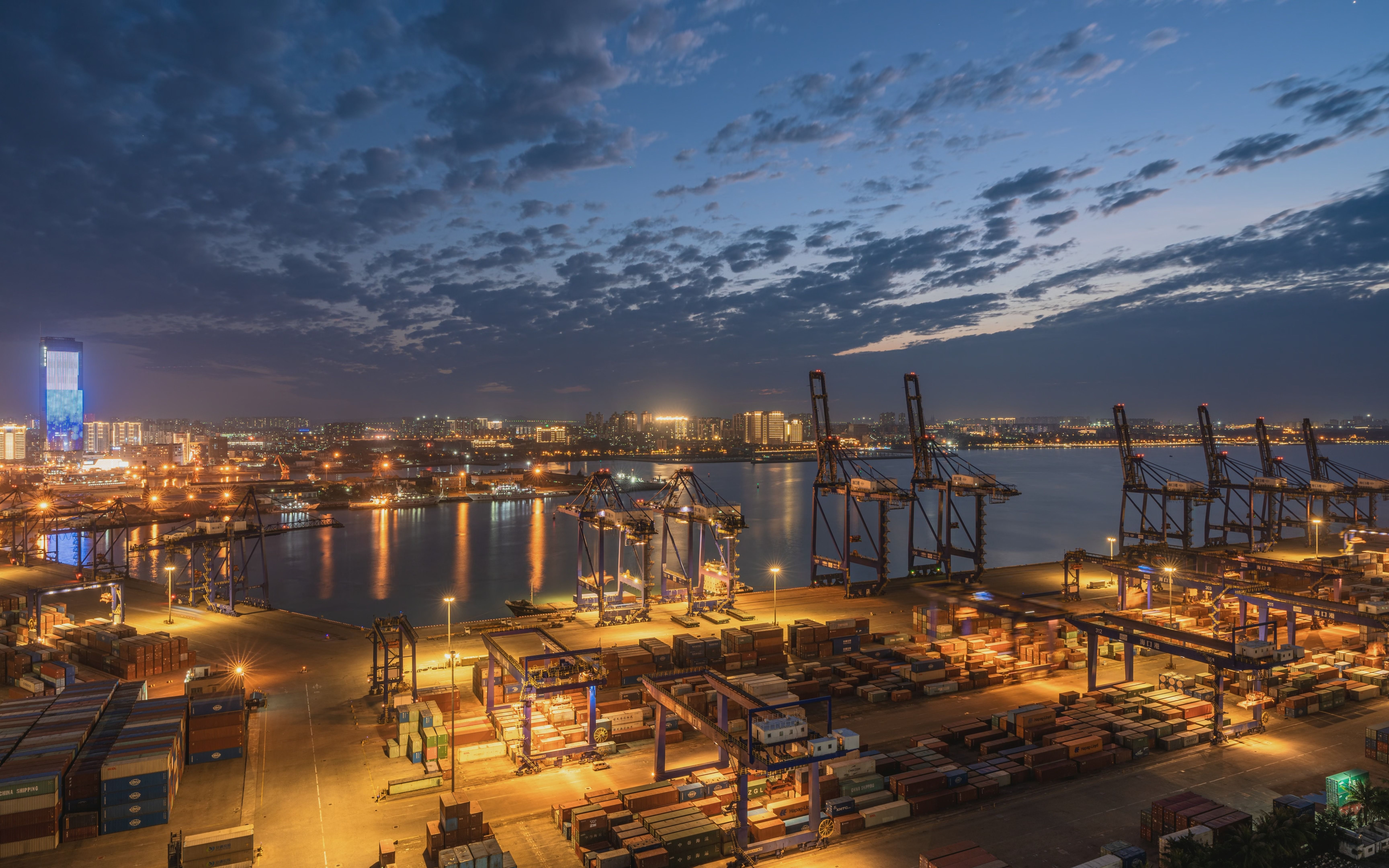 【8k30】海口秀英港日转夜