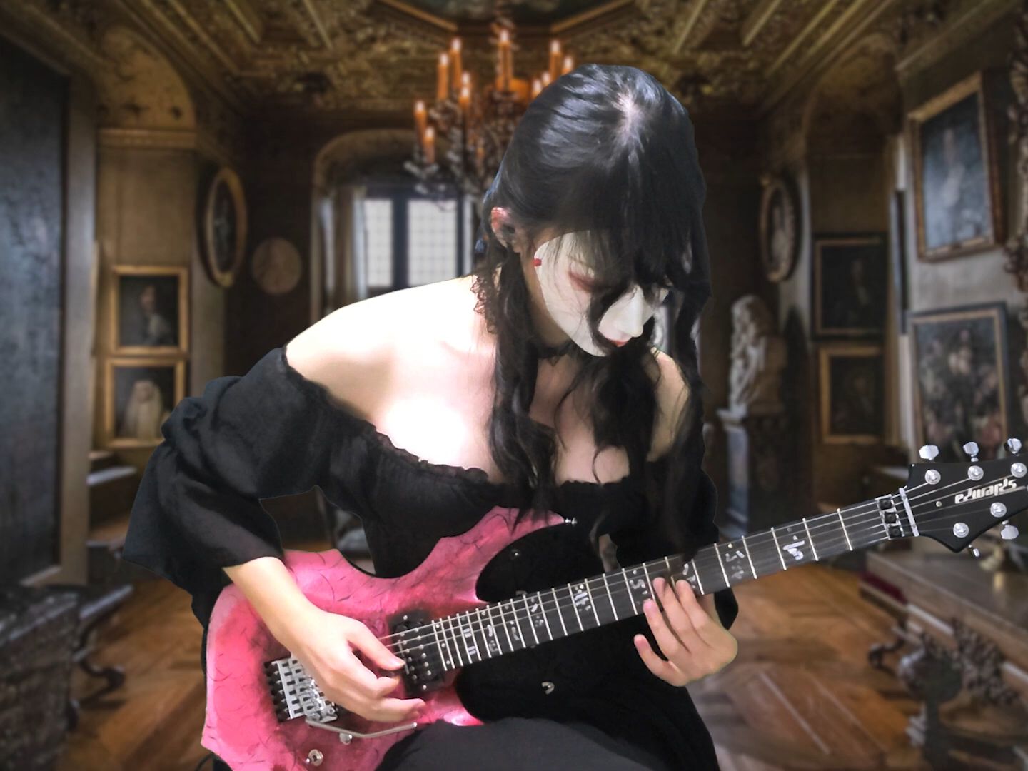 HIZAKI  Race Wish (Guitar cover)电吉他翻弹哔哩哔哩bilibili