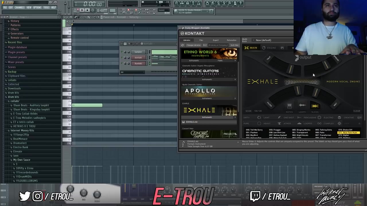 lnternet money MAKING A TRAP INFLUENCED POP BEAT!  FL Studio Tutorial [720p]哔哩哔哩bilibili