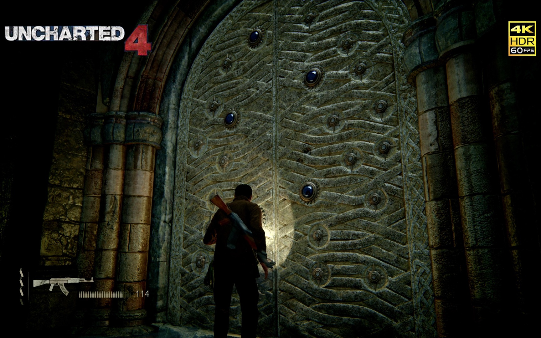 神秘海域4 破解第八章亨利·埃弗瑞之墓星座谜题(4k 60fps)