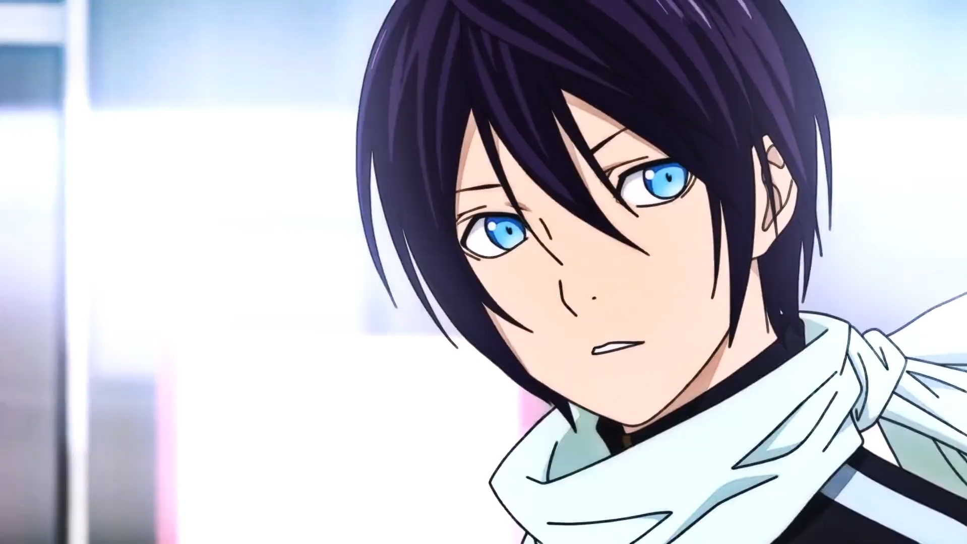 为夜斗撑伞的只有一个人