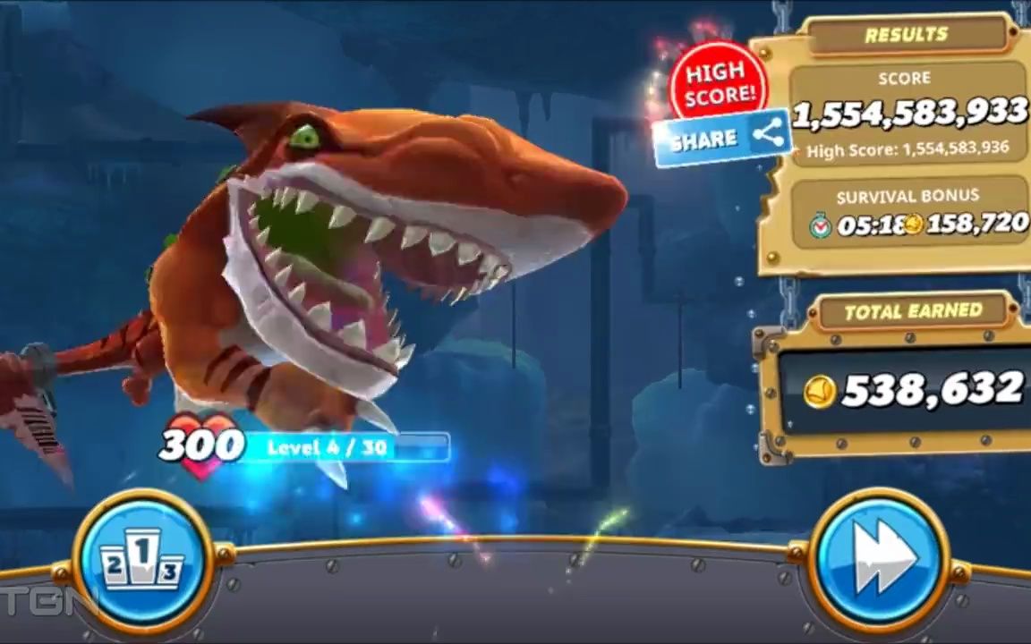 饥饿鲨进化饥饿鲨世界:专吃炸弹的恐怖怪物鲨