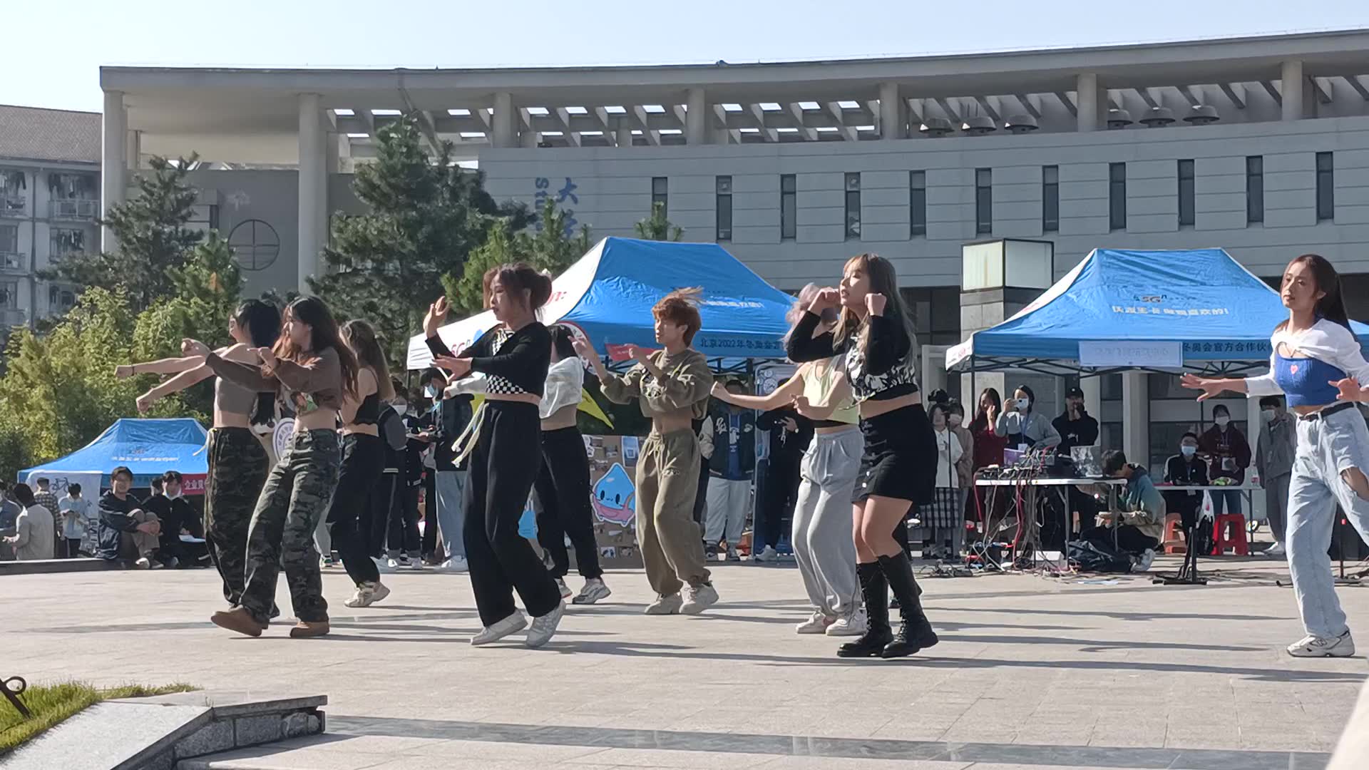 [图]【安徽大学】秋季游园会/百团大战 街舞表演