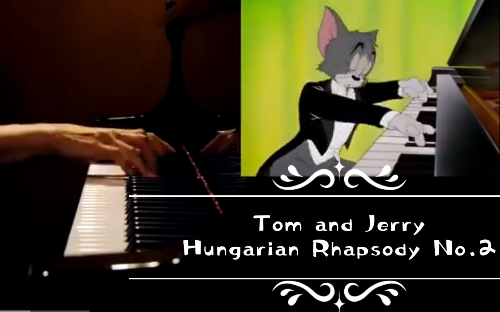 汤姆猫弹匈牙利狂想曲图片